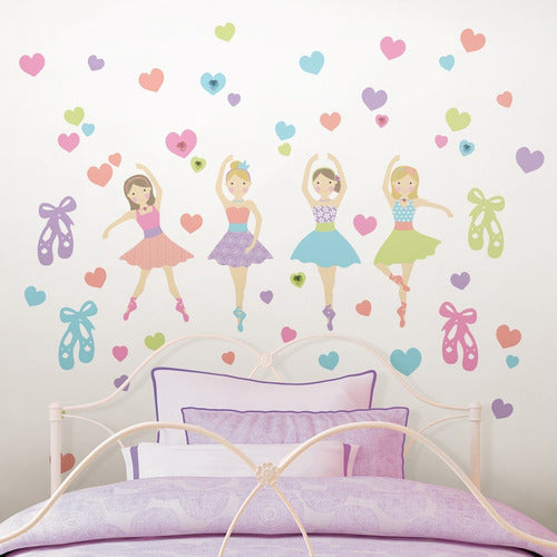 Wall Pops Vinilo Decorativo Pared Bailarina 1