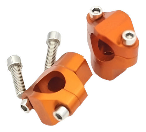 Ktm Cnc Manillar Torretas Abrazaderas Grasa Barra 28 Mm Sx-f 0