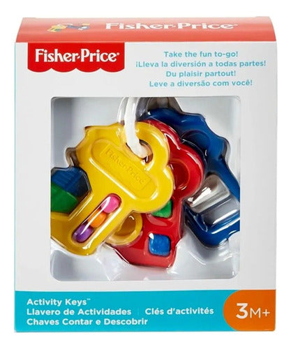 Fisher Price Llavero De Actividades Para Bebes 4