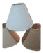 Set of 6 Lamp Shades for Bedside Lamps 9 x 22 and 15 cm Height 0