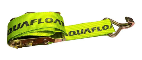 Cinch Strap with Aquafloat Ratchet 50mm X 1.5m with Buckle and Hook 0