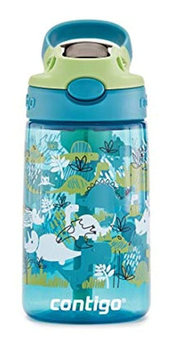 Contigo Water Bottle for Kids with Autospout Straw - Dino 0