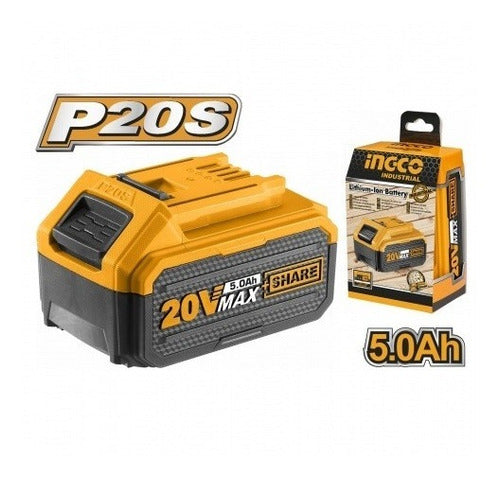 Ingco 20V 5Ah P20S Battery FBLI2003 - SMF 1