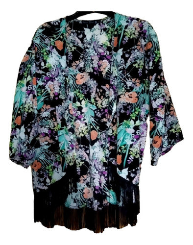 Mamba Kimono Floreado Nuevo Talla L 0