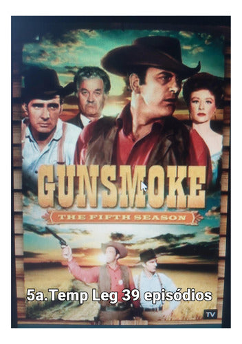 Gunsmoke 5a. Temporada Completa Legendada Dvds 0