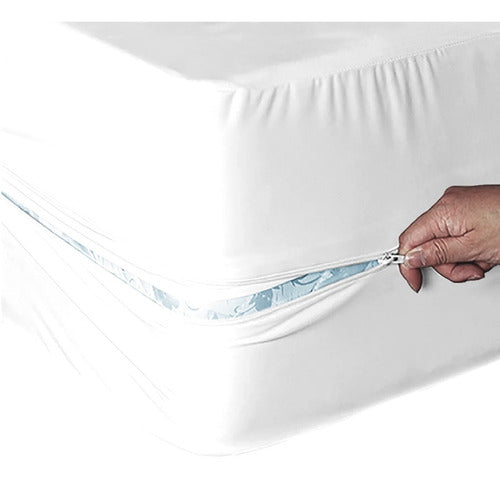 CUBRE Cuna Premium Waterproof Mattress Protector 120x60cm with Zipper 0