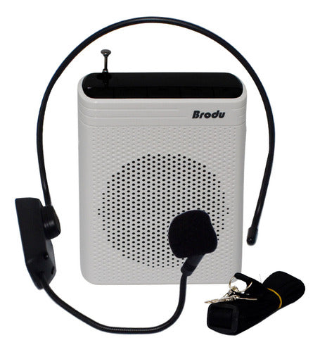 Wireless Headset Microphone Voice Amplifier SD FM Radio BT Speaker 7