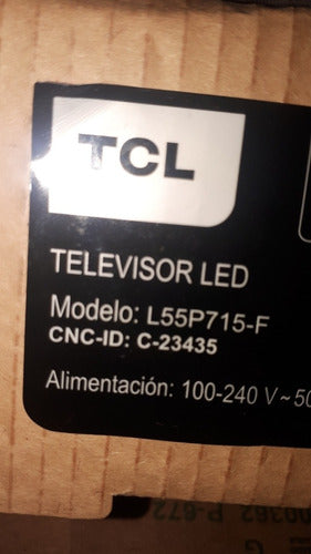 Flex Tv Tv Tcl L55p715-f Original 4