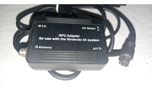 Adaptador Rfu Para Nintendo 64 1