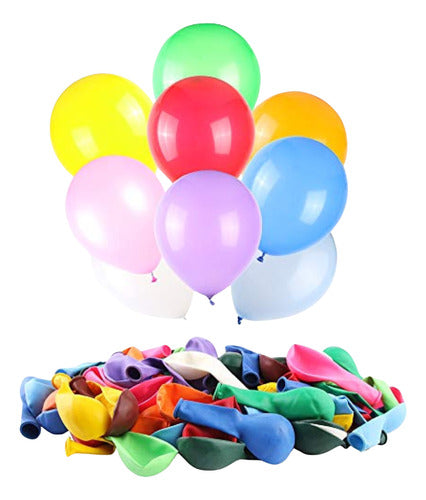 Pack 50 Globos ABANTI R10 10 Pulgadas Liso 0