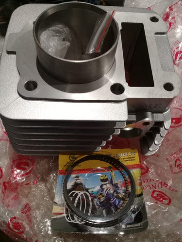 Repuesto Alt Cilindro Aros Piston 55 Mm Moto Honda Titan 150 3