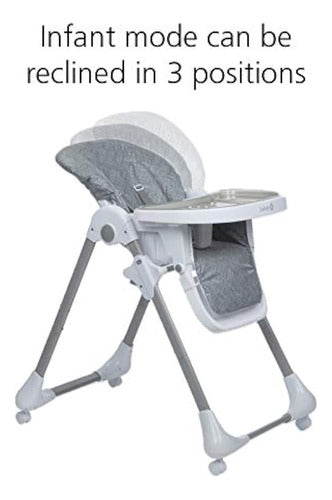 Safety 1st High Chair 3 in 1 Grow and Go, Birchbark 1