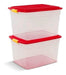 Pack of 2 Colombraro Plastic Organizer Boxes - 34 Liters 3