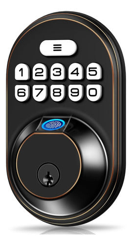 Veise Electronic Fingerprint Door Lock with 20 Fingerprints 0