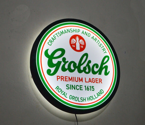 LED Beer Grolsch Deco Bar Light-Up Sign 2