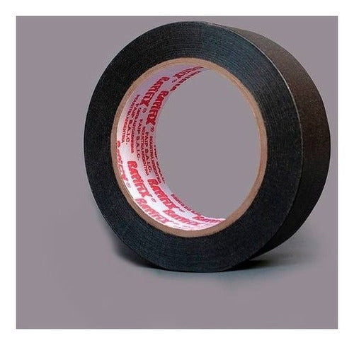 Cinta De Papel Negra Rapifix 48mm X 50mts 3