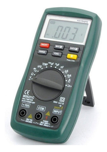 Quail MS8221C Multimeter Capacimeter Autoranging Temperature Tester 0