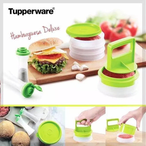 Tupperware® Press and Burger Holder Set BPA-Free 3