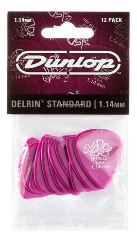 Jim Dunlop 41P1.14 Delrin 500 x 12 Picks 0