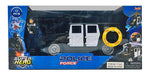 Set Firefighter Police Car Helicopter Tank with Sound 17