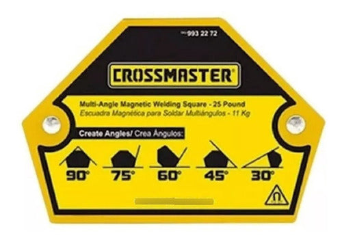 Crossmaster Magnetic Welding Square Multi-Angles 11kg 3 Pack 0