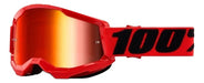 100% Strata 2 Red - Mirror Red Lens 0