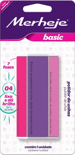 Merheje Basic Nail Buffer 7 Functions 0