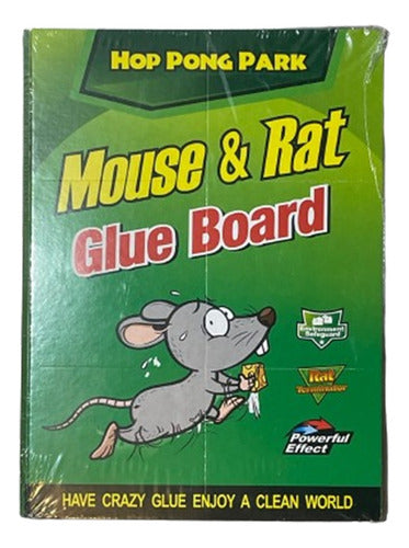 Mouse Pad Ultra Adhesive Mouse Trap Without Poison x12 Un 6