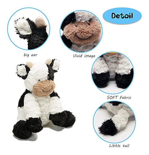 Hooyiiok Cute Plush Cow Toy 3