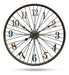 FranMark Vintage Bicycle Wheel Wall Clock 0