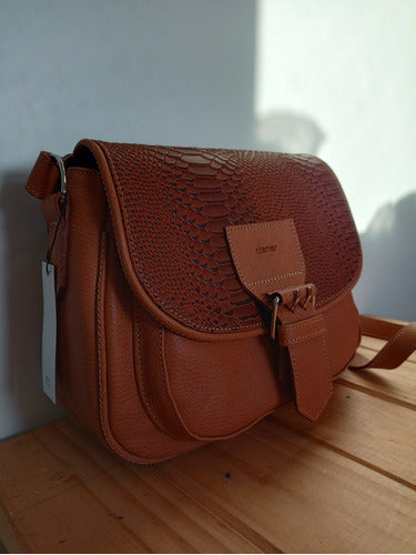 Clamer Leather Messenger Bag 5