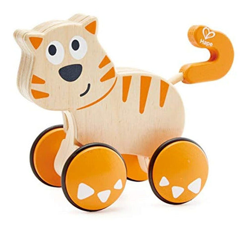 Hape Cat - Juguete De Trabajo De Madera 12 Meses 0