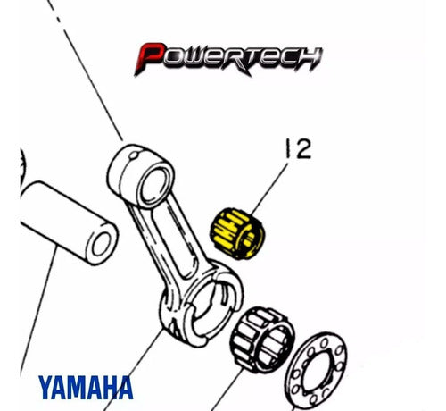 Yamaha Piston Cage YZ 85 02-18 Original Replacement 6