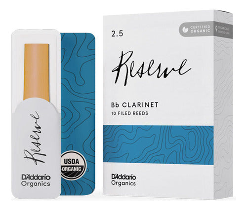 Caña Clarinete Bb Daddario Reserve Organic 2.5 0