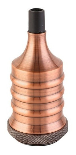 Macroled Copper E27 Aluminum Dixon Lamp Holder 0