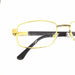 Generic Golden Metal Eyeglass Frame with Flexible Temples 2