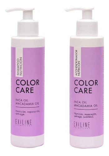 Exiline Color Care Shampoo Y Acondicionador 250ml + Ampollas 1