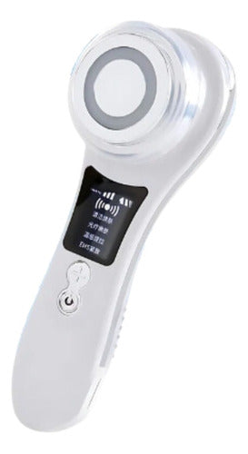 MegaCuper LED Ultrasonic Facial Massager Anti-Wrinkle Light Therapy 0