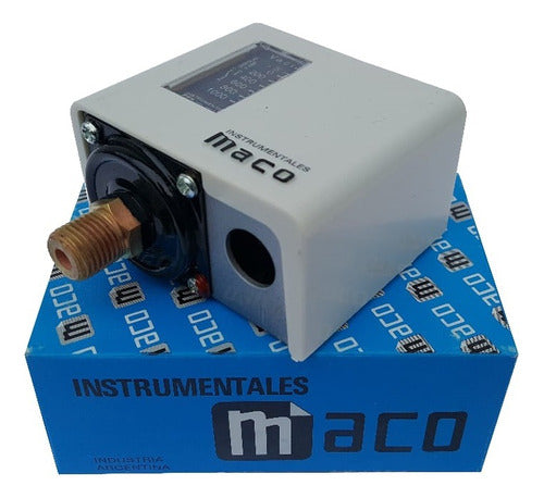 Instrumentales Maco Pressure Switch 0-1kg Vapor/ Boiler 0