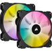 Corsair iCUE SP140 RGB Elite Performance Dual Fan Kit - 140mm Black 0