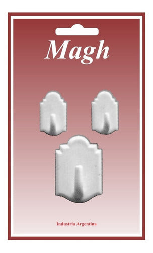 Magh Self-Adhesive Hook Hanger X 8 Units 2