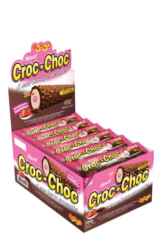 Croc Choc Chocolate Filled Bars X 24 Units 0