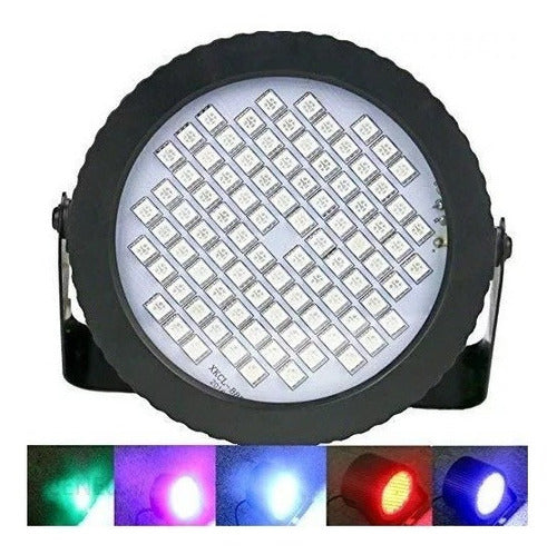 Silverled Flash Led Con Luces De Colores Con Destello Ajustable 20W 0