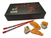 Caja Sushi Cerezo Grande Con Divisiones 24-30 Piezas, 25 U 2