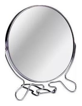Round Makeup Mirror 12cm 2 Faces with 3x Magnification 1
