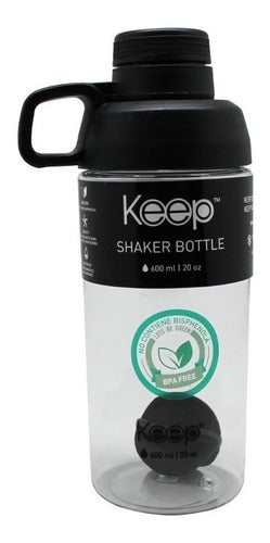 Keep Shaker Bottle 600ml with Blender Ball for Fit Shakes by Kuchen 10