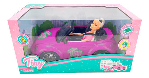 Tiny Doll and Her Car 0