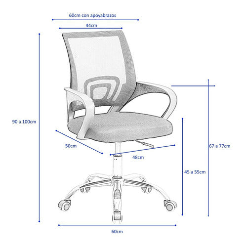 RD Royal Design Executive Office Chair Adjustable PC Desk Chair with Wheels 1