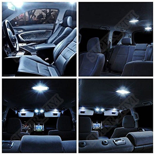 Fresco Interior Blanco 6pcs Led Bombillas Paquete Kit Para 2 1