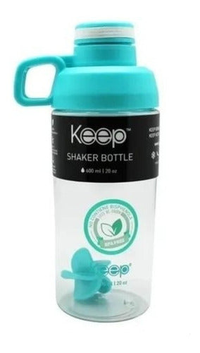 Keep Shaker Bottle 600ml with Blender Ball for Fit Shakes by Kuchen 0